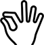 Makaton symbol for Good (2)