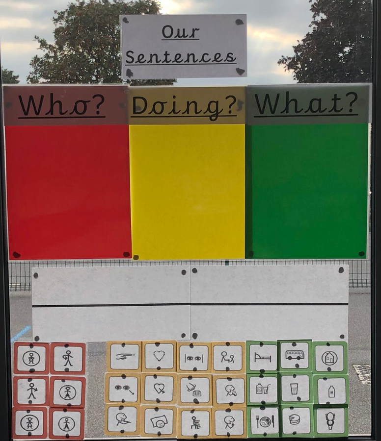 Colourful Semantics with Makaton Symbols