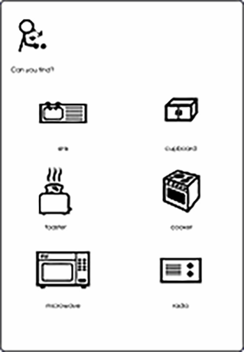 Sample 'Can you find?' activity