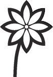 Makaton symbol for FLower