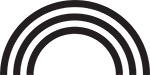 Makaton symbol for Rainbow